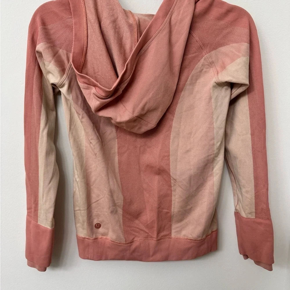 Lululemon Athletica Coral Zip-Up Jacket